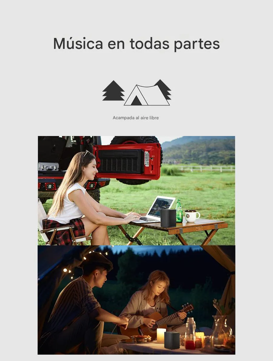 Imagen descriptiva del producto Parlante Altavoz Bluetooth 5.3 Inalámbrico 15W IPX5 TWS SODLK TX10