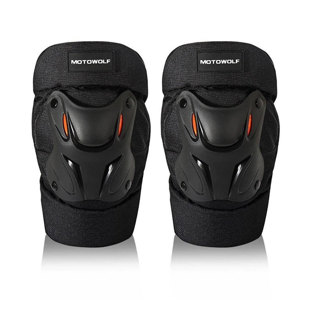 Rodilleras para motociclismo y deportes Motowolf 1010