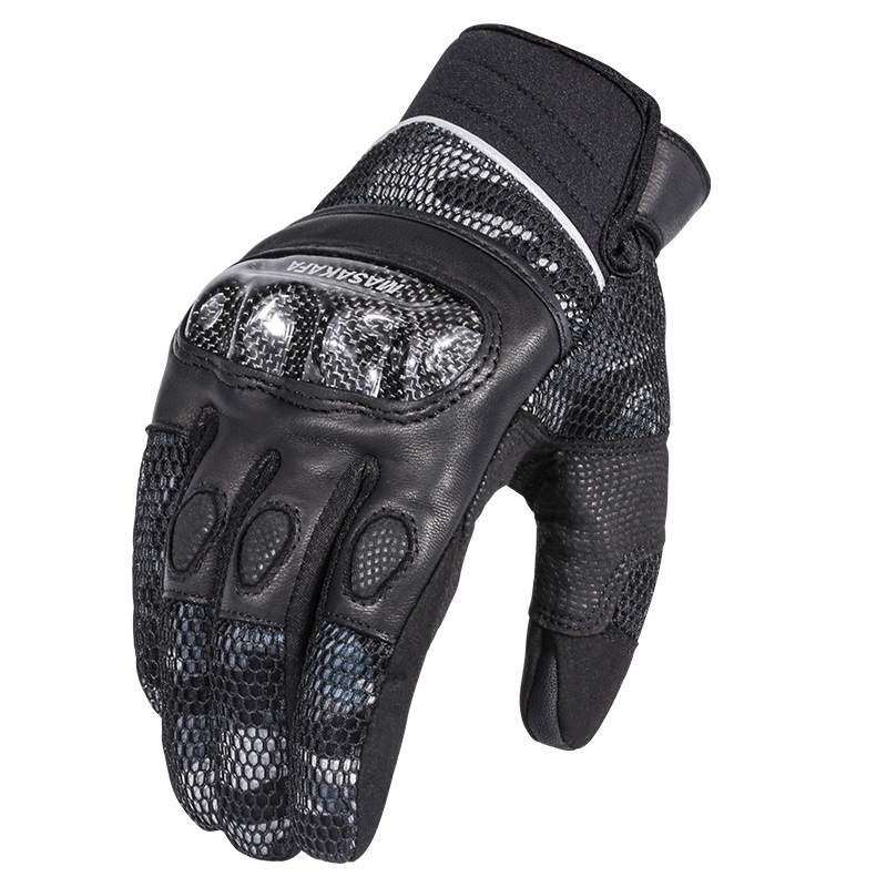 Guantes deportivos para motociclismo Camuflaje Motowolf 0319