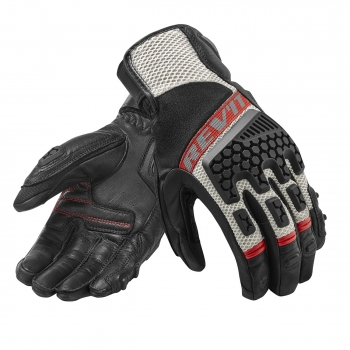 Guantes de cuero para moto Sand 3