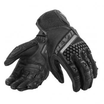 Guantes de cuero para moto Sand 3