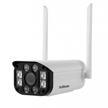 Camara IP Wifi Exterior Sricam SH031 1296P 3MP Ranura SD