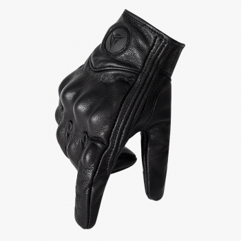 Guantes para motociclismo de cuero Motowolf MDL0302