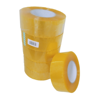 Pack 6 Cintas de Embalaje Transparente 300 Mts 48mm Ancho