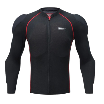 Chaqueta Ajustada Armadura para motociclismo Motowolf 1031-BK