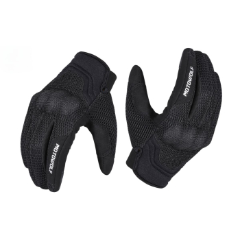 Guantes Textiles de Verano para Motociclismo Motowolf 0312