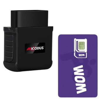 Rastreador GPS 4G MICODUS MV55G 4G OBD2 + Configuración + Sim