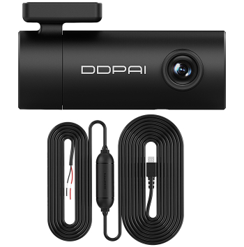 Cámara de vehículo UHD 1296P DDPAI MINI PRO Dash Cam + cableado