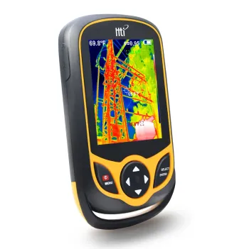 HTI HT-A2+ Cámara Termográfica Infrarroja 256×192 px 12 µm Pantalla Táctil 3,2″ –20 °C a 550 °C