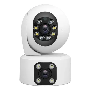 Cámara IP Interior WiFi Srihome SH049 Doble Lente 1080P PTZ Audio Bidireccional Visión Nocturna IA