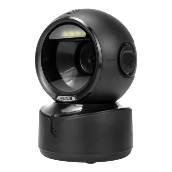 Escaner Lector de Código de Barras Wireless 2.4G Bluetooth omnidireccional 1D 2D QR POS NETUM NT-A6