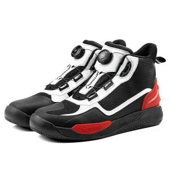 Zapatos de Moto Antideslizantes Motowolf MDL0203 - rojo
