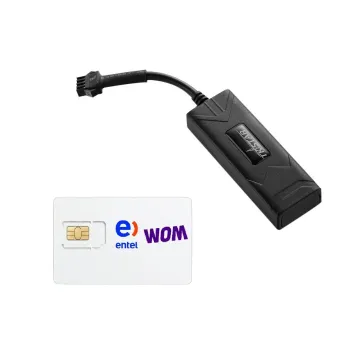 Rastreador GPS para vehículo con relé corta corriente Tkstar TK806 4G configurado con SIM