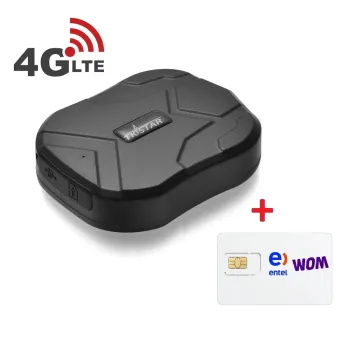 Rastreador GPS TkStar TK905 4G LTE bateria 5000 mAh + configuración y SIM