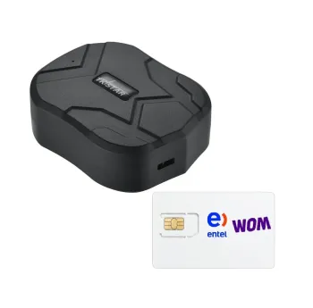 Rastreador GPS TkStar TK905B 4G LTE batería 10.000 mAh + configuración y SIM